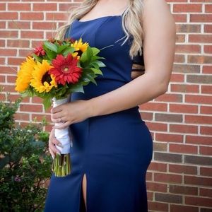 Dark Blue Homecoming/ Prom Dress!